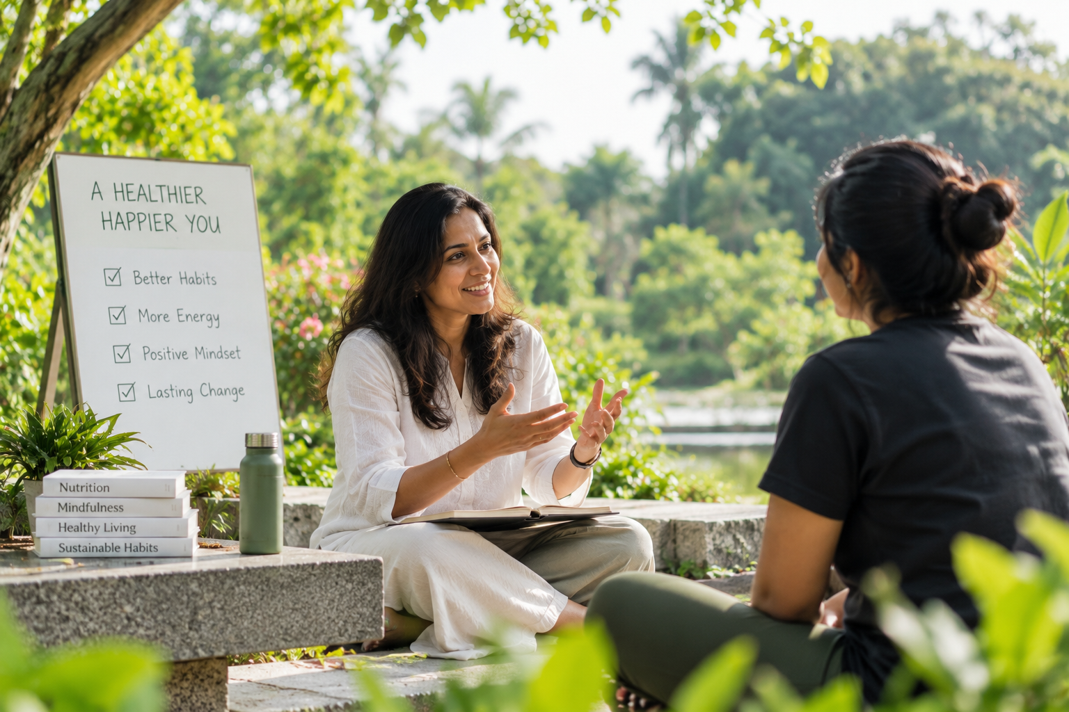 Health coaching conversation